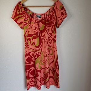 Manuhealii Hawaii midi dress size S
